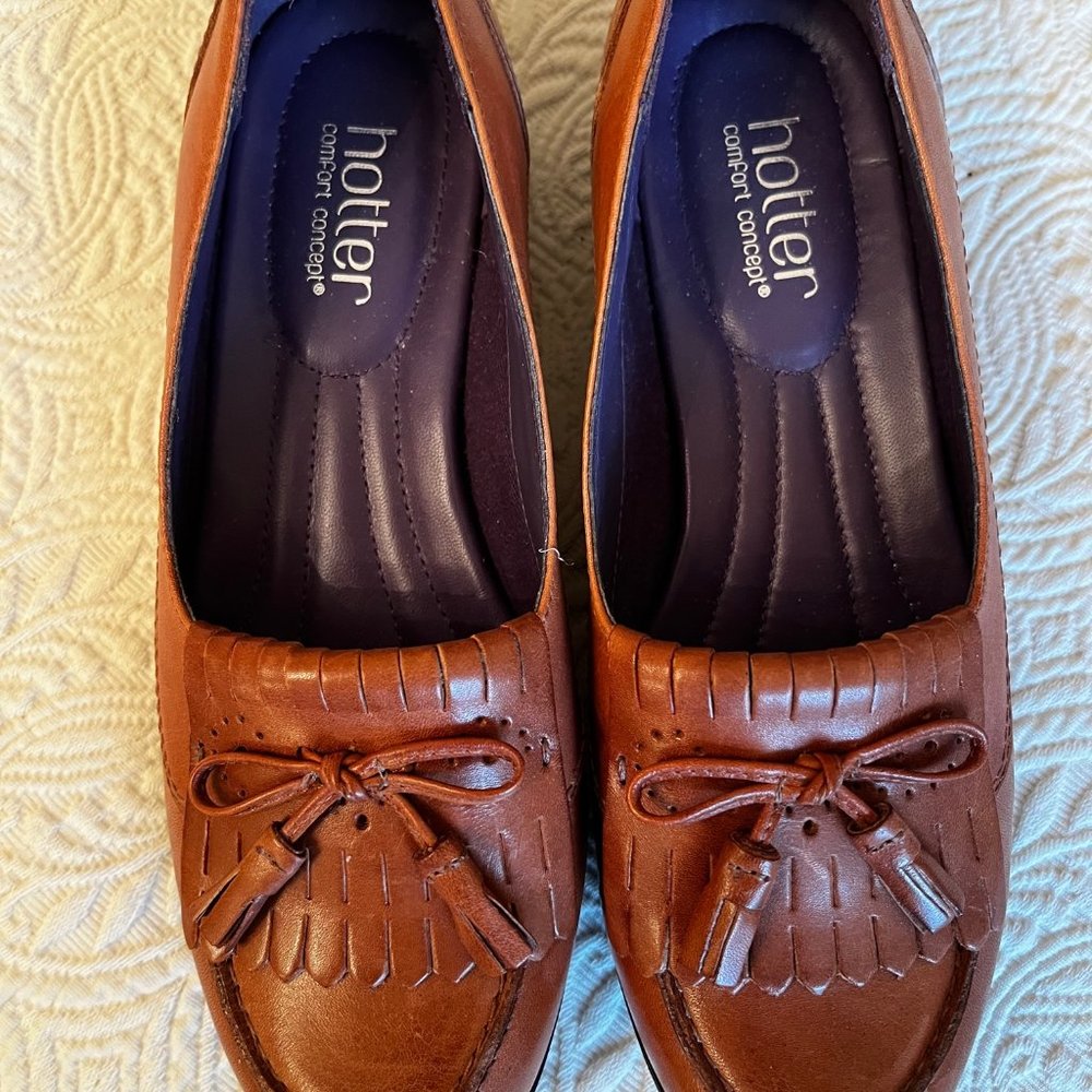 hotter leather shoe